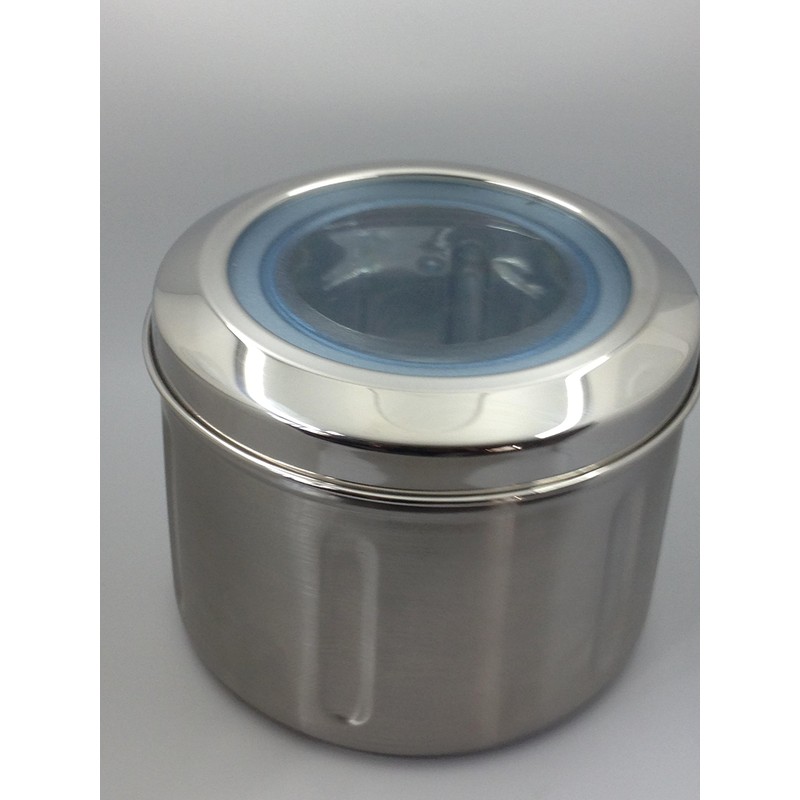 Qualways Stainless Steel 0.9kg Canister