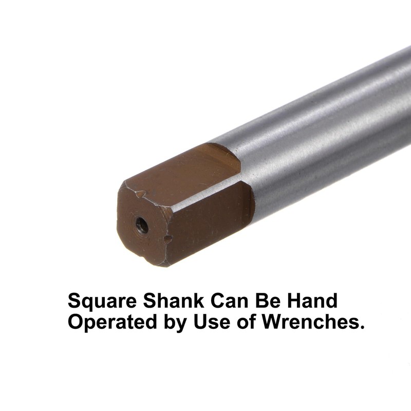 sourcing map 7/16" Hand Reamer H8 Accuracy Alloy Tool Steel