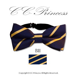 [CC-Princess] Children's Colored Bow Tie (80-160 Size) Bowtie, Kids Tie, Boy, Formal, Wedding, Recital, Shichi-Go-San Party, Plain, Ring Boy, School, Dot, b11
