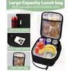 Neverwhy Small Lunch Box Insulated Lunch Bag for Men Women
