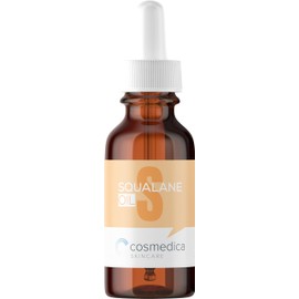 Cosmedica Skincare Squalane Oil - 100% Pure Olive-Derived Moisturizer for Soft, Balanced Skin - Hypoallergenic, Vegan - 1 Fl Oz