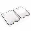 carmotion88 2PCS Car SunRoof Window Sunshade Trim SunVisor Kit For