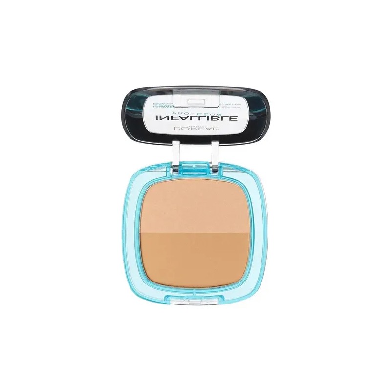 Maquillaje Polvo Compacto Loreal Infallible Pro Glow Color 27 Creme