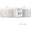 WAKI BK-824 Stainless Steel Wide Corner Metal 3.5 inches (90