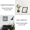 AEVETE 3x3 Picture Frame Collage 4 Opening 8x8 Picture Frames