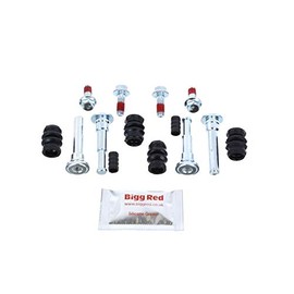 Bigg Red - Brake caliper Slider Pin Kit - Compatible with Santa FE, Elantra, Tucson, Lantra, Sonata, XG, Trajet, Atoz, Terracan, Coupe RD, GK, Rover,