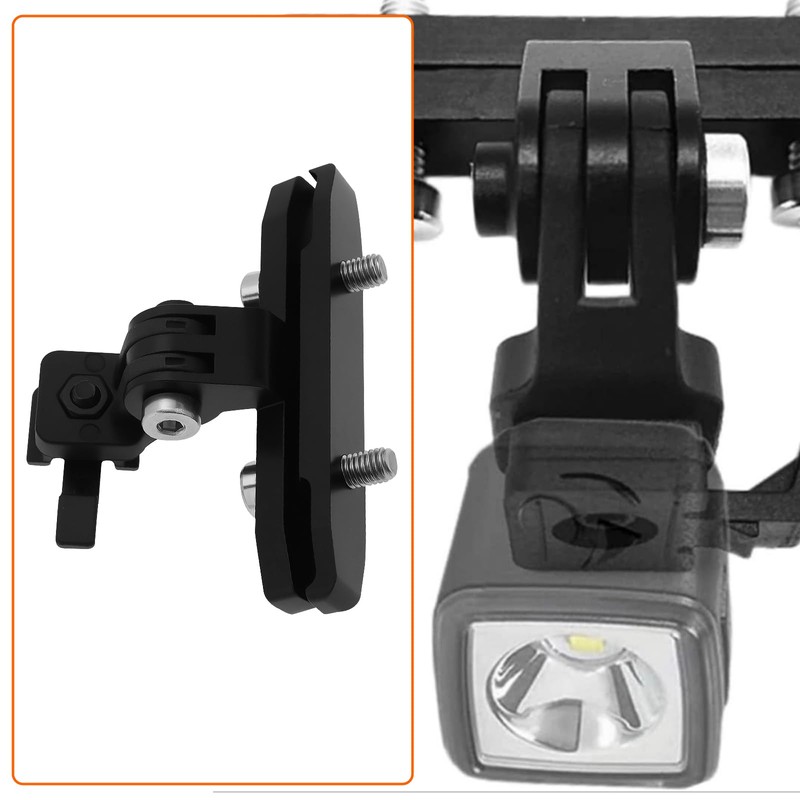 YINETTECH 1Pc Bike Taillight Saddle Rail Mount Support Seatpost Compatible