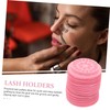VICASKY 100pcs Eyelash Holders Practical Lash Extension Pallets for Quick