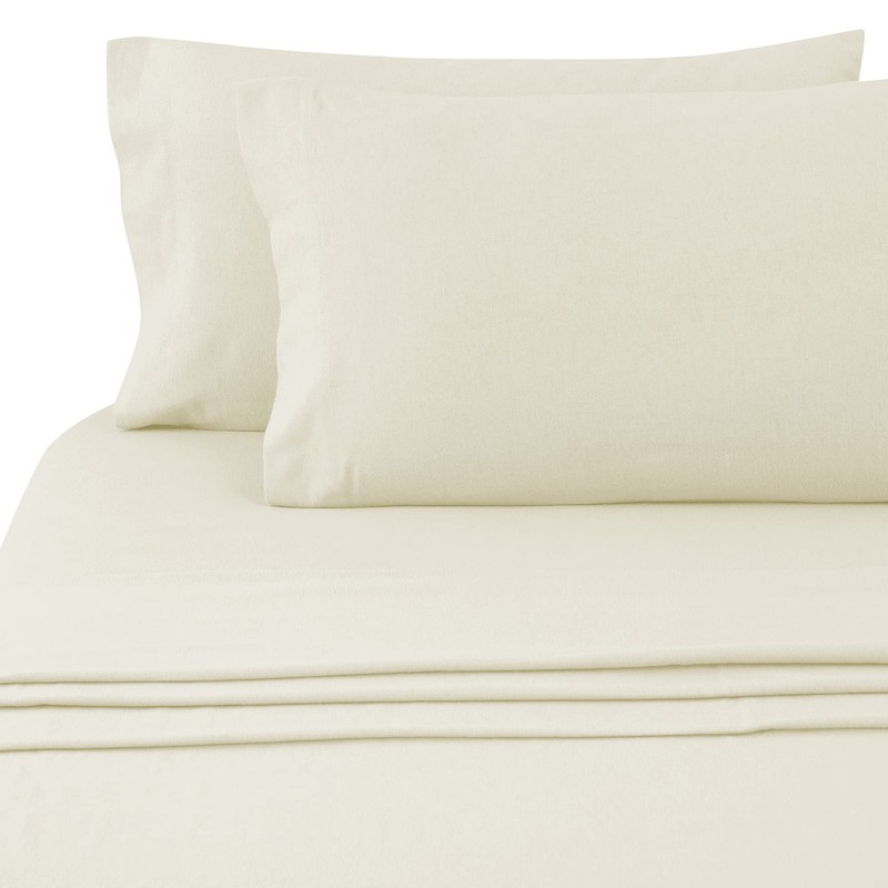 LAMANNI Flannel Sheet Set - Soft, Warm, Moisture Wicking -