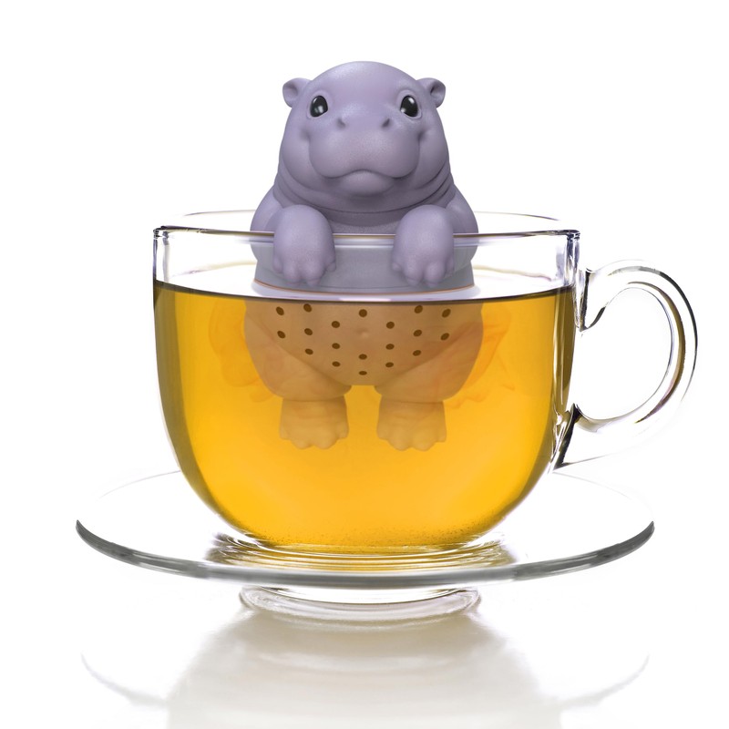 Genuine Fred SIP'OPOTAMUS Baby Hippo Tea Infuser – Moo Deng