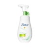 Dove Deep Pure Creamy Foaming Facial Cleanser for Pores, Keratin,
