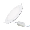 YULIN SUN 12W Round LED Ceiling Light Recessed Flat Panel