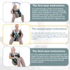 EZ Assistive Patient Lift Transfer Sling for Senior Toileting,SWL 500lbs,with