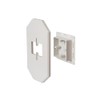Arlington 8091FDBL Plastic Wall/Vertical Mount All Siding Box Kit With