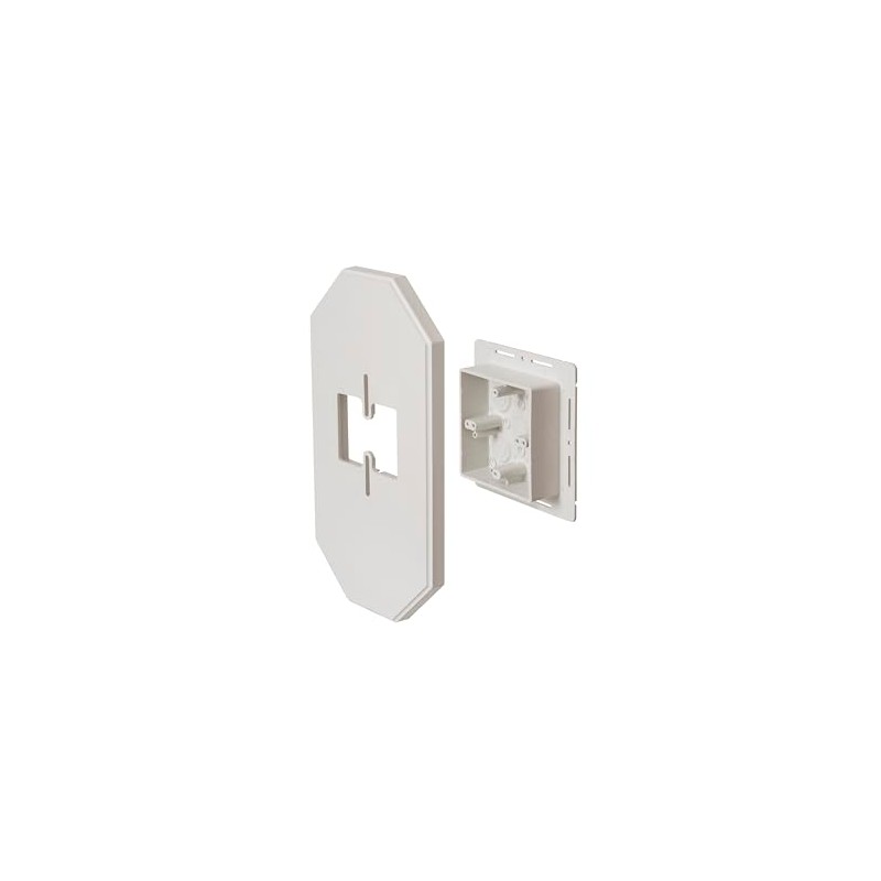 Arlington 8091FDBL Plastic Wall/Vertical Mount All Siding Box Kit With