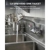 Phivan Commercial Sink Faucet - Leak Free Brass 4 Inch