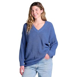 Toad&Co Womens Butte Oversized Sweater Kyanite Medium