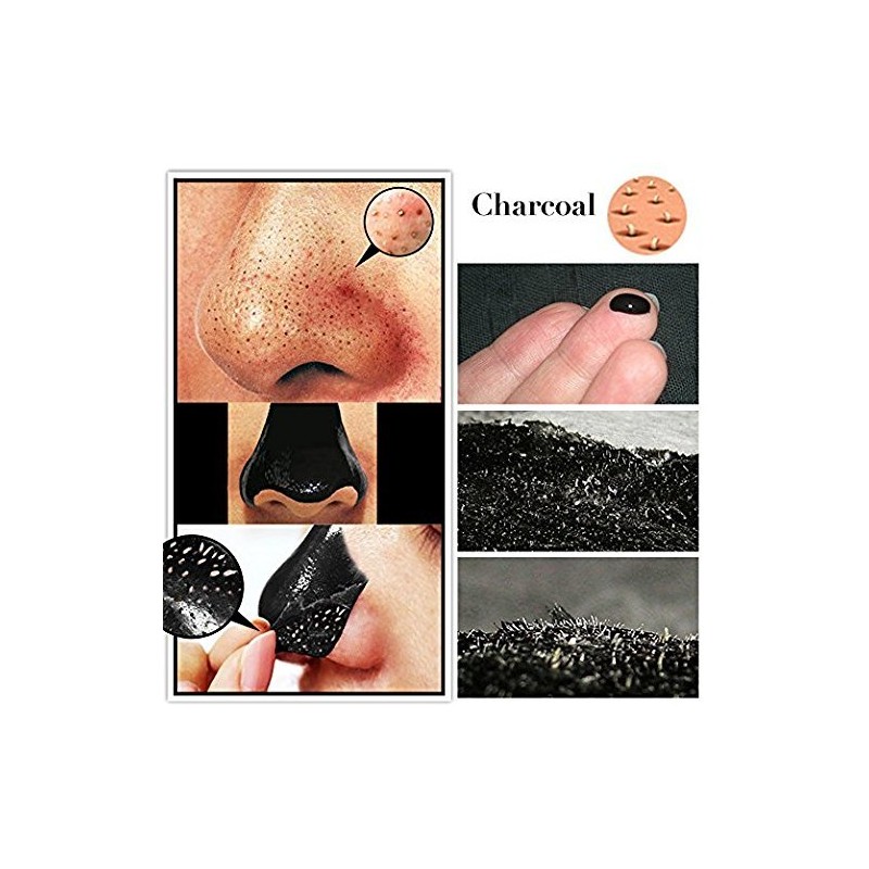 SHILLS Blackhead Remover,Pore Control, Skin Cleansing, Purifying Bamboo Charcoal, Peel