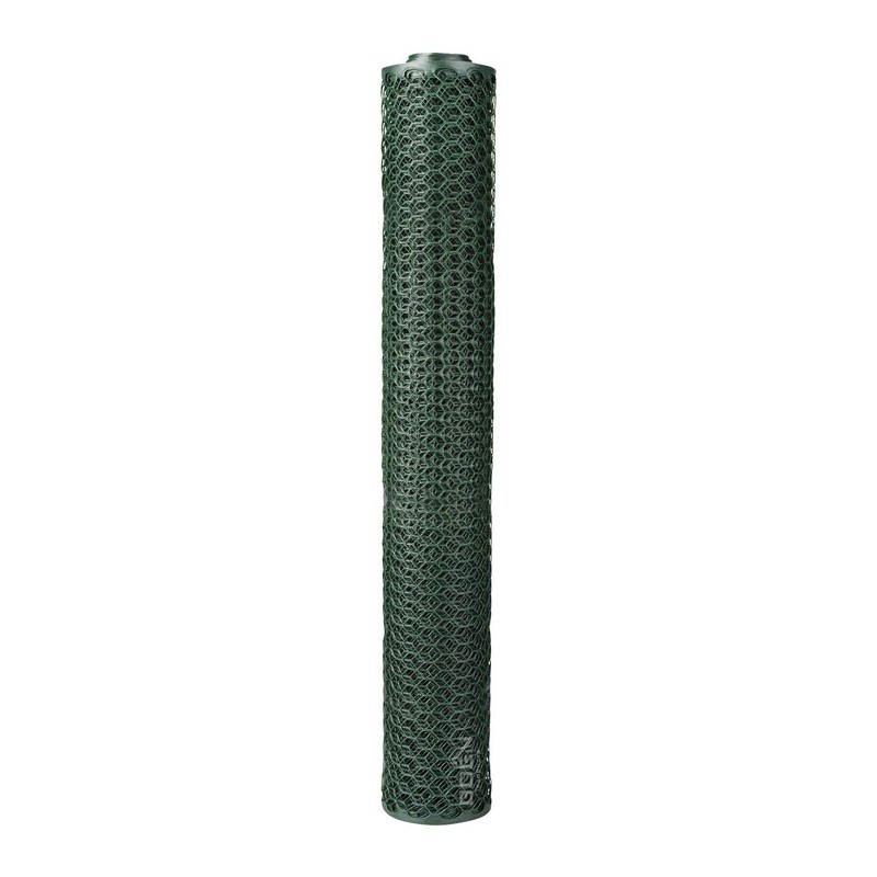 Boen - Plastic Hex Chicken Wire Mesh Temporary Fence Roll