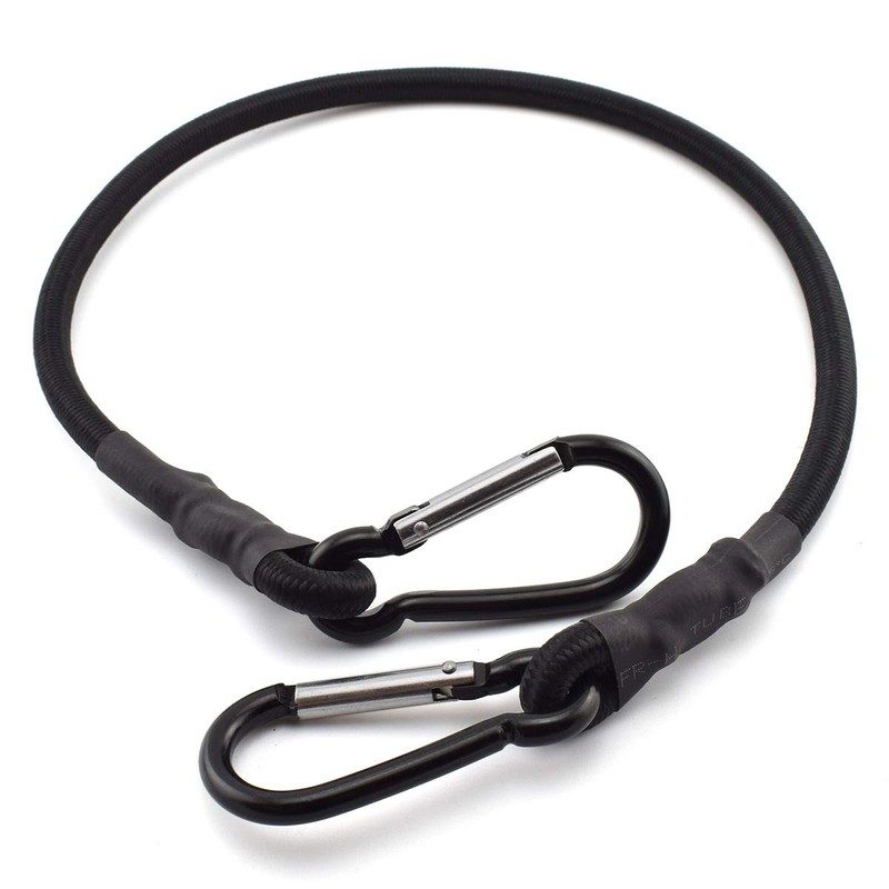CM Hardware 60cm x 8mm Stretch Cord and Carabiner Hook