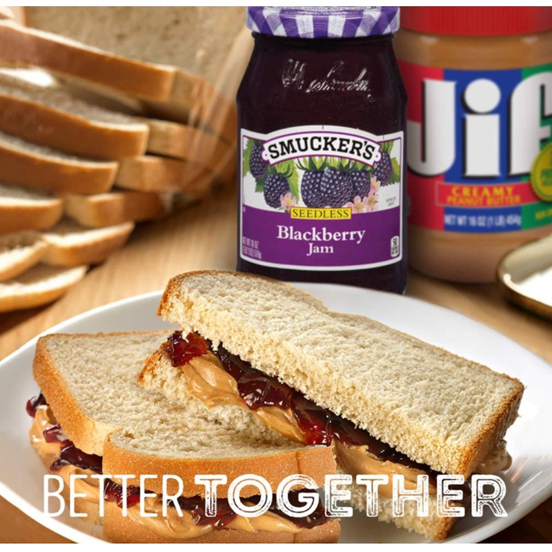Smucker's Seedless Blackberry Jam, 12 Ounces