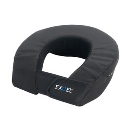 EXGEL AKK32J-BK Neck Pad, Neck Support, Junior Size, Black, Gel Cushion, Cervical Support, Motorsport, Cart, Neck Protection, Made in Japan