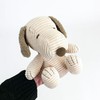 Marimo Craft 163714-21 Snoopy Corduroy Series Plush Toy S, Mocha