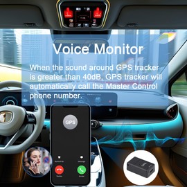 GPS Tracker for Vehicles, No Monthly Fee Car Tracker, Tracking Devices for Cars Hidden, Real-Time GPS Positioning Tracking, Ultra-Long Battery Life, Suitable for Vehicle, Kids, and Personnel Tracking