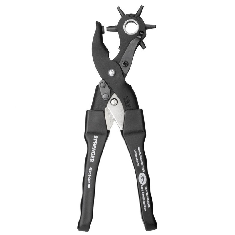 Leather Hole Punch - Made in Germany - Handheld Professional