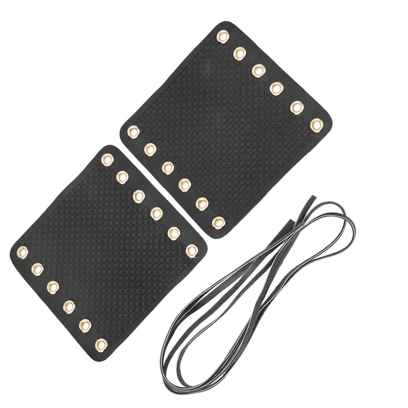 Motorcycle Hand Grip Cover Fiber Simulated Leather Anti Slip Retro