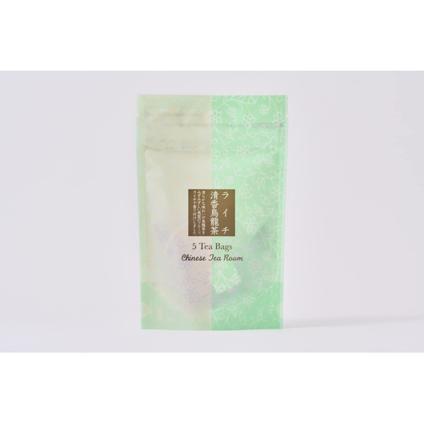 Sanyo Shoji Lychee Seika Oolong Tea Pack, 0.07 oz (2 g) x 5 Bags x 10 Packs