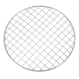 sourcing map Round Cooking Rack, Dia 7.9 Inch Stainless Steel Grill Grate Cross Wire Barbecue Grill for Cooking Baking Air Fryer Racks, Silver