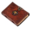 Urban Leather Journal - 3 Moon Brown Tiger Eye Journal