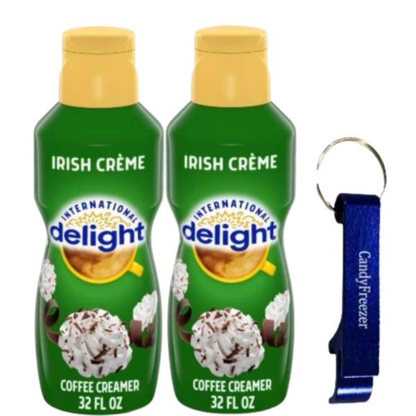 Candy Freezer International-Delight Liquid Coffee Creamer.- Two (2) 32 fl