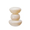 Bloomingville Tall Natural Elegance Glass Vase, Nude Color