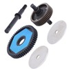 Denash Drive Gears, RC Gears, Durable with Motor Fit for