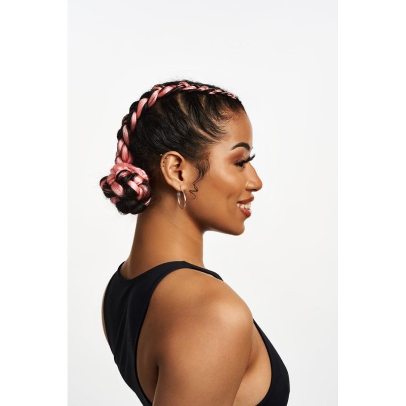Xpression Pre-Stretched Braiding Hair - 100% Kanekalon, Itch-Free, Lightweight, Hot