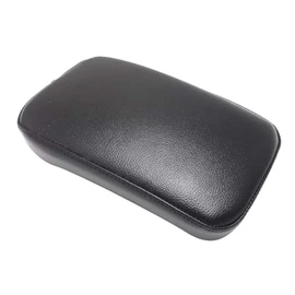 Karun Motorcycle Pelion Pad Seat 6 Suction Cup Faux Leather For Harley Dyna Sportster Softail Touring