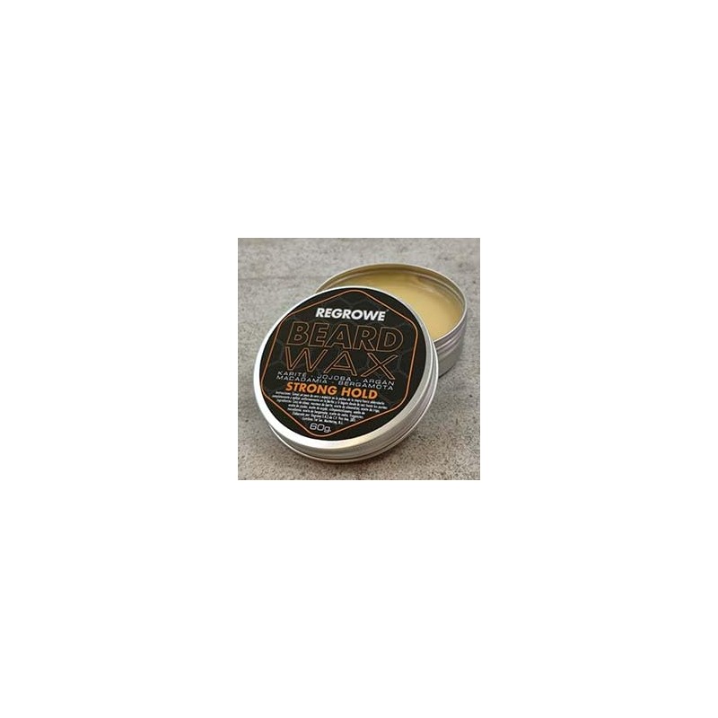 Regrowe Beard Wax Strong Hold - BERGAMOTA - ARGÁN -