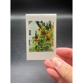 bayview press dollhouse artwork print - 1:12 artwork - dollhouse farmhouse