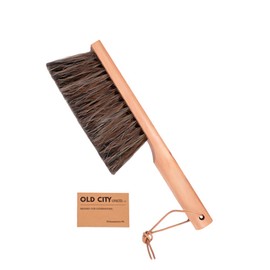 Dustpan Bench Woodworking Brush-USA 13 inch Horsehair Brushes are Used for Counter, Furniture, Drafting, Patio, Fireplace Cleaning, Shop Brush, Leather Tie, Woodworking Tool & Accessories