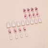 EYZOTSF Press on Nails Short Oval Shaped Acrylic Extra Short
