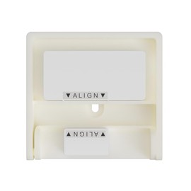 Garage Door Sensor Bracket Compatible with Abode | Universal All-in-One Mounting Kit | Fast and Easy Installation - Sensor Not Included