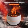 Volcano Humidifier Oil Diffuser, Volcano 360ml Aromatherapy Humidifier, 2 Brightness