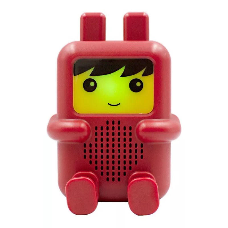 Maíz 5pzs Bocina Bluetooth Fm Recargable Luz Led Infantil Niños