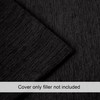 Encasa XO Fine Chenille Throw Pillow Covers 2 pcs Set