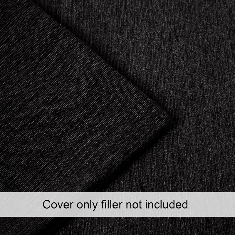 Encasa XO Fine Chenille Throw Pillow Covers 2 pcs Set