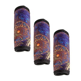 3 Pcs a Set, Comfort Neoprene Handle Wraps/Grip/Identifier for Travel Bag Luggage Suitcase Baby Carriage