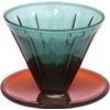 Artha Coffee Dripper Heat Resistant Glass (For 1-4 Cups), Green
