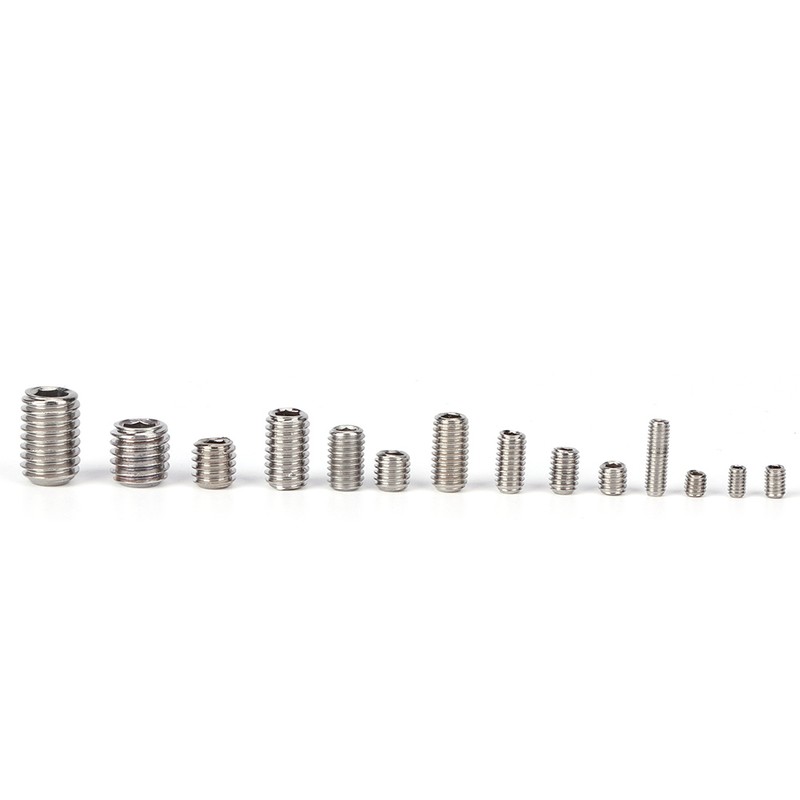 300Pcs Hex Grub Screw Kit Combination Boxed 304 Stainless Steel